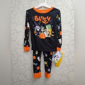 Bluey Halloween Pajamas Set Shirt Girls Boys Bingo Dog Disney Costume